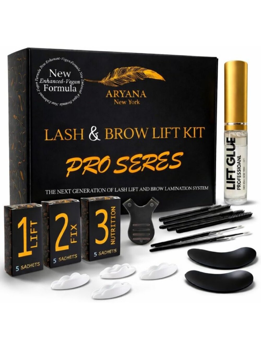Lash Lift & Brow Lamination Kit - Professional Quality, At-Home Beauty